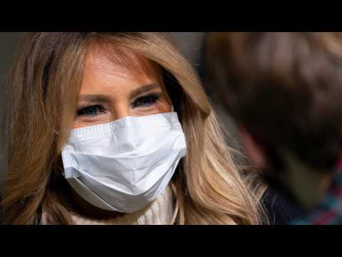 Melania Trump Removes Mandatory Mask To Read To Hospitalized Children