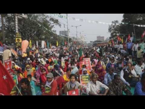 Farmers, activists protest in Kolkata against farm reforms