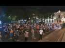 Traditional Christmas dawn mass held outdoor in Philippines to avoid Covid-19