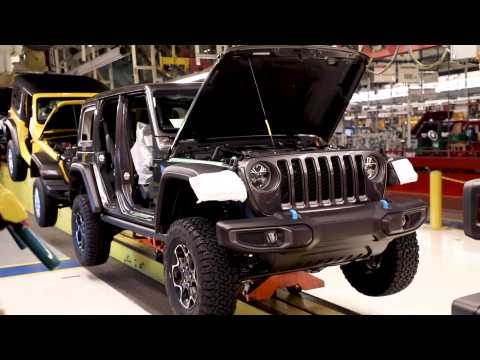 First Jeep Wrangler 4xe Rolls Off the Line
