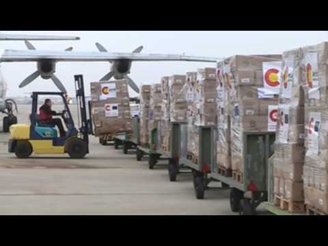 Spains sends 11 tons of humanitarian aid to Honduras