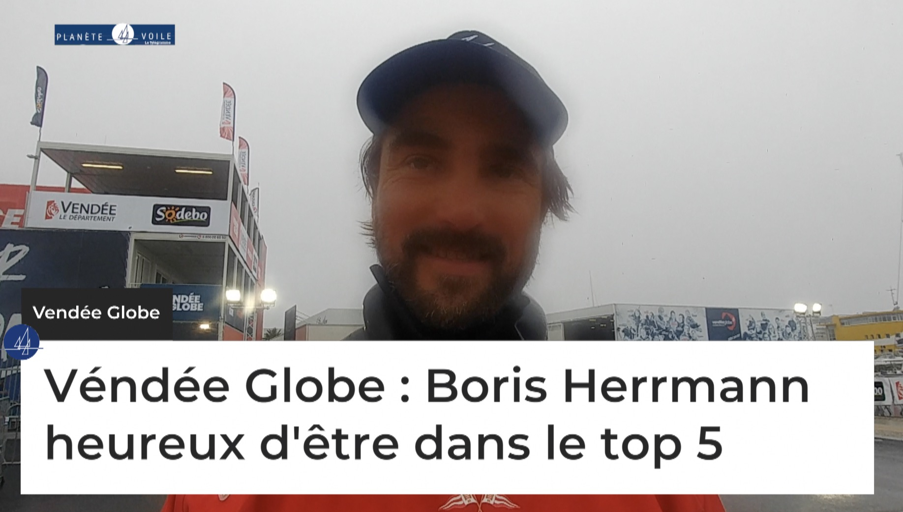 Boris Herrman heureux d'être dans le top 5 (Le Télégramme)