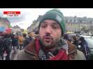 VIDÉO. En manifestation à Saint-Lô, Quentin témoigne sur la reprise de la grève contre les retraites