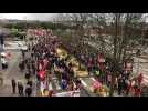 A Lanester, le cortège s'élance