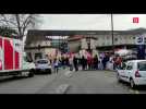 Grève du 7 mars : blocage aux abords du CHU Purpan, à Toulouse