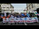 Forte mobilisation contre la réforme des retraites à Reims
