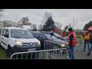 Réforme des retraites: tensions entre automobilistes et manifestants à Compiègne