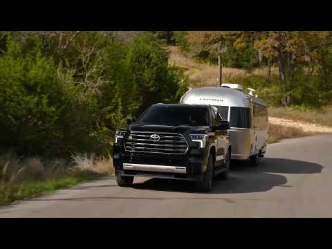 2023 Toyota Sequoia Driving in the country