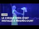 Le cirque Sten s'est installé à Frignicourt en ce mois de mars 2023