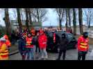 Calais : blocage eboueurs