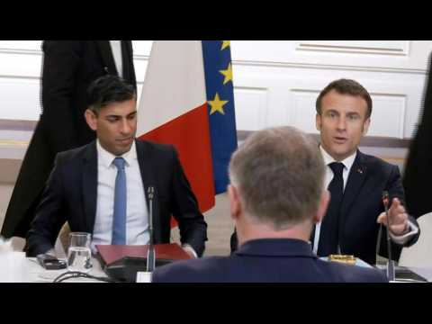 UK-French summit: Macron and Sunak meet with business leaders