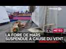 La Foire de mars suspendue pour vents violents