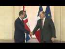 French Defence Minister welcomes his British counterpart Ben Wallace