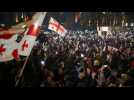 Manifestations en Géorgie : le Parlement révoque le projet de loi controversé