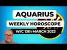 Aquarius Horoscope Weekly Astrology from 13th March 2023