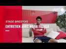 VIDÉO. Stade Brestois : Noah Fadiga se montre ambitieux avant le PSG