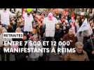 Reims, mobilisation historique à la manifestation contre la réforme des retraites