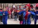 Chambéry : au coeur de la manifestation contre la réforme des retraites