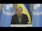 'Critical' that Ukraine grain deal is extended: Guterres in Kyiv