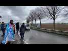 Arques : blocages au rond-point du Lobel