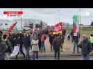 VIDÉO. Plusieurs centaines de manifestants défilent dans la zone commerciale de Coutances