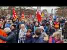 Départ de la manifestation contre la réforme des retraites à Saint-Quentin