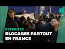 Grève du 7 mars: des blocages partout en France contre la réforme des retraites