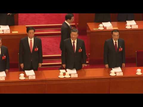 Xi Jinping arrives for opening of China congress