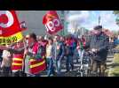 Manifestation contre la réforme des retraites à Narbonne