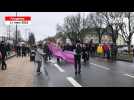VIDÉO. Fin de manifestation du 11 mars contre la réforme des retraites à Fougères en chanson