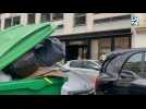 Dans les quartiers chic de Paris, les poubelles s'amoncellent