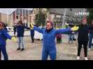 VIDÉO. Les Rosies font un flashmob à La Flèche pour les droits des femmes