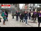 A Saint-Brieuc un flash mob avant la marche aux flambeaux pour les droits des femmes