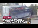 Romilly : malaise mortel au volant