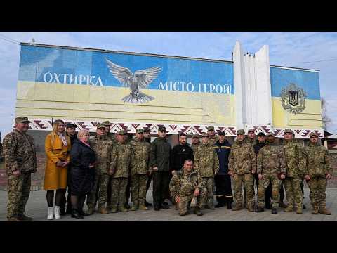 Ukraine War: Zelenskyy visits Sumy region one year after Russian troops withdraw