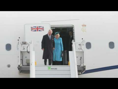 Britain's King Charles arrives in Berlin