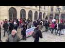 Rassemblement devant la sous-préfecture de Reims contre les violences policières
