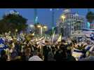 Pro-govt Israelis protest in Tel Aviv in support of judicial overhaul