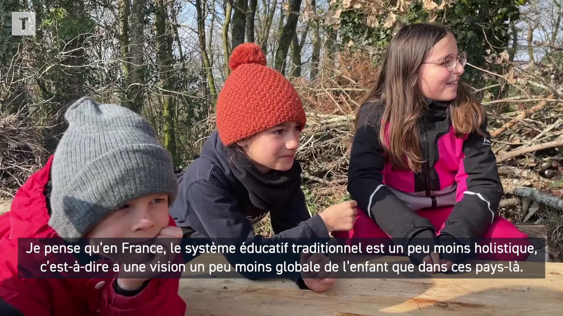 À Plonéis, une Forest school pour reprendre le chemin des bois (Le Télégramme)