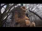 This Danish artist has hidden giant, recycled wooden trolls across the world - can you find all 100?