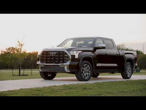 2023 Toyota Tundra 1794 Edition Driving in the country