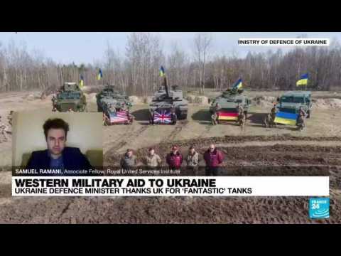 Ukraine counteroffensive: Western military aid 'vital' to 'neutralise' Russia's artillery & ammunition
