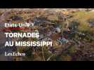 Le Mississippi dévasté par des tornades, l'aide fédérale déployée