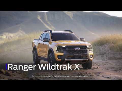 Ford expands Ranger line-up with off-road focused Ranger Wildtrak X