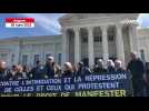 VIDÉO. Grève du 23 mars : un rassemblement en soutien aux neuf manifestants jugés pour violences à Angers