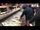 Lorient. Les pêcheurs vident les rayons du supermarché Géant