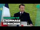 L'hommage d'Emmanuel Macron à Arnaud Blanc, le gendarme tué en Guyane