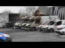 Haute-Garonne : un incendie touche une flotte de véhicules de GRDF à Toulouse