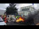 VIDÉO. Incinérateur de déchets Alcea à Nantes bloqué... puis débloqué
