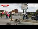 VIDÉO. Grève du 28 mars : un barrage filtrant à l'entrée de Guingamp